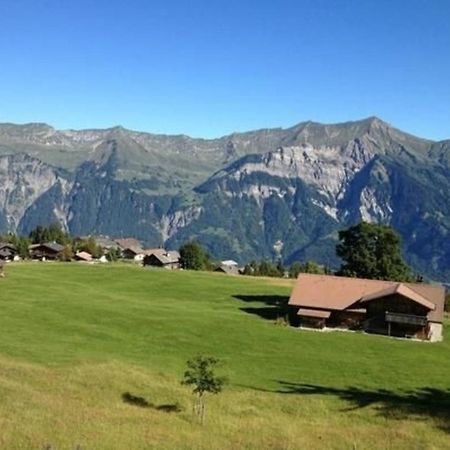Gemuetliche Ferienwohnung Auf Der Axalp Ngoại thất bức ảnh